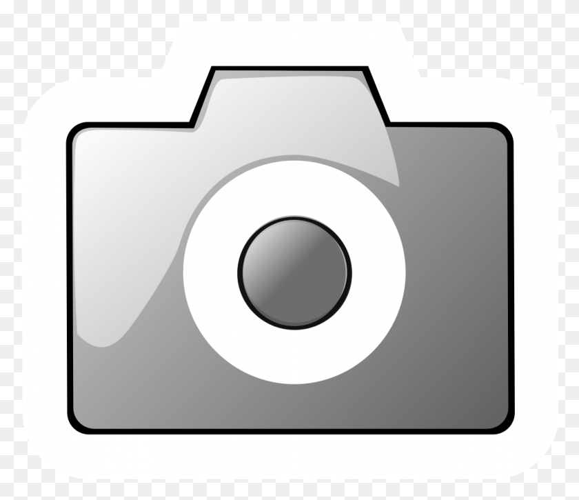 1025x875 High Contrast Camera Photo 2 Grey Grey Camera Icon, Electronics, Ipod, Ipod Shuffle HD PNG Download