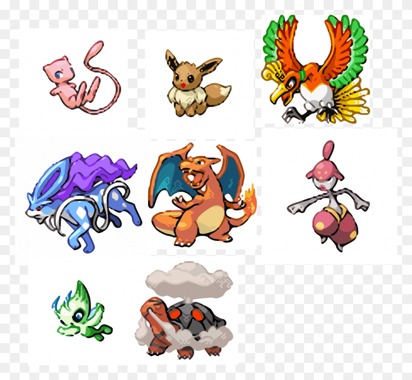 1351x1239 High Def Vector Sprites Vectorized Pokemon, Comics, Book, Angry Birds HD PNG Download