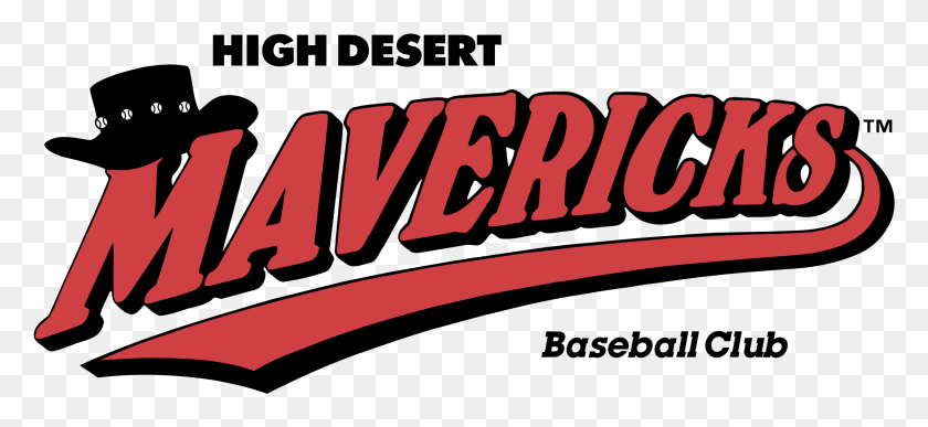 2191x921 High Desert Mavericks Logo Transparent High Desert Mavericks, Text, Number, Symbol HD PNG Download