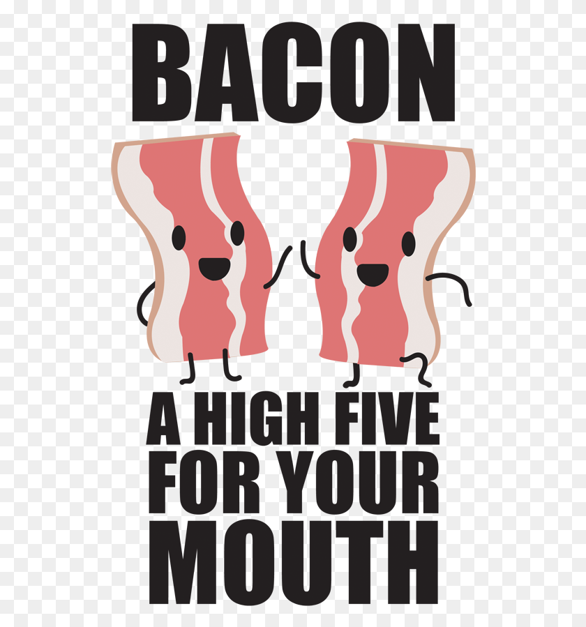 524x839 High Five For Your Mouth Poster, Advertisement, Torso, Food HD PNG Download
