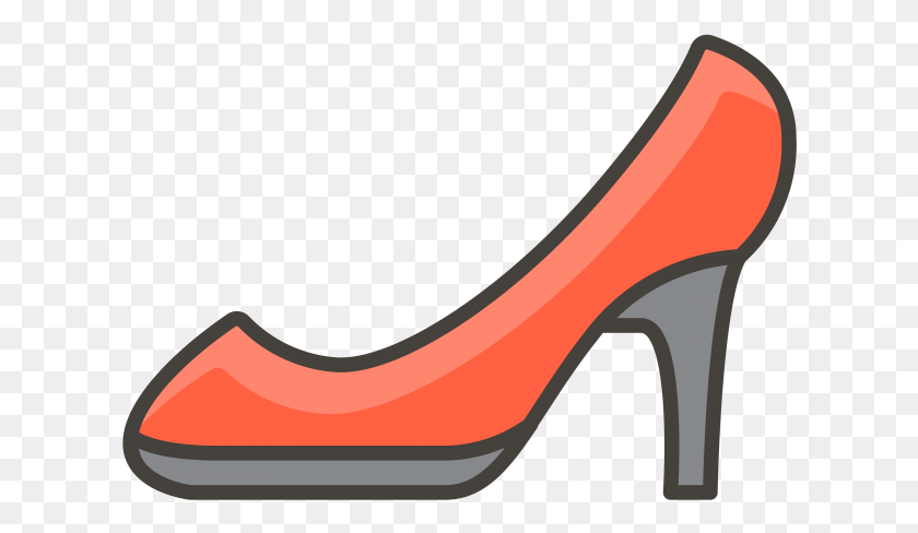 618x428 High Heeled Shoe Emoji Icon Basic Pump, Clothing, Apparel, Footwear HD PNG Download