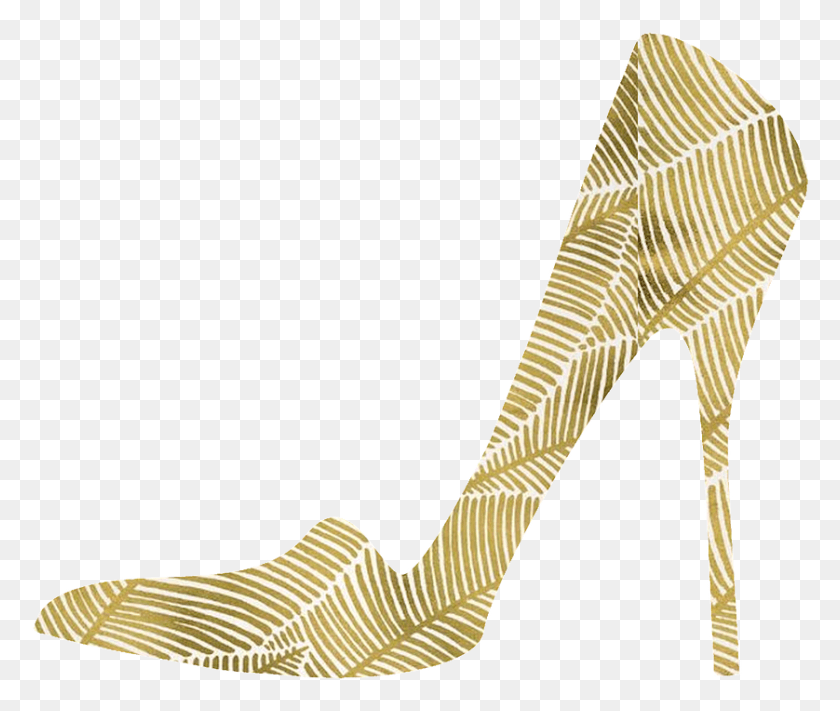 838x700 High Heels Images Gold Shoes Transparent Background, Clothing, Apparel, Shoe HD PNG Download