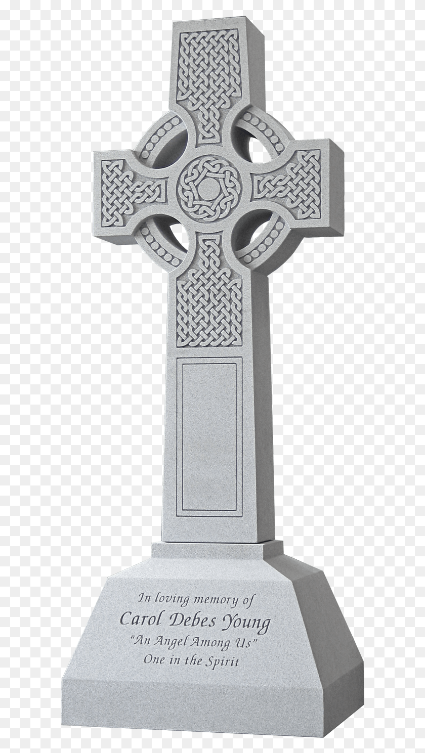 601x1429 High Monument Co Ststephens Young Crosspng Tombstone Cross, Symbol, Crucifix, Pillar HD PNG Download