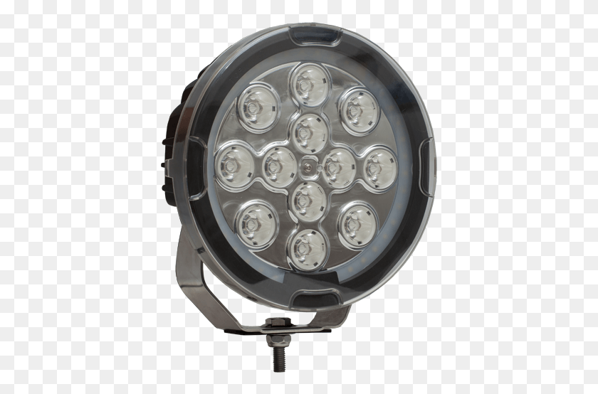 389x494 High Powered Round Led Spotlight Spot Beam Qvsl120s Security Lighting, Clock Tower, Tower, Architecture HD PNG Download