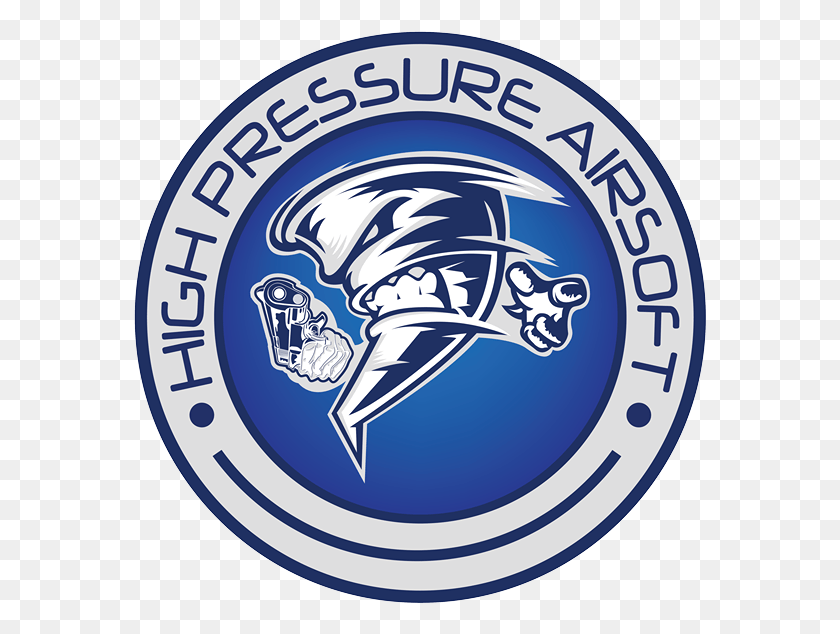 574x574 High Pressure Airsoft Emblem, Logo, Symbol, Trademark HD PNG Download