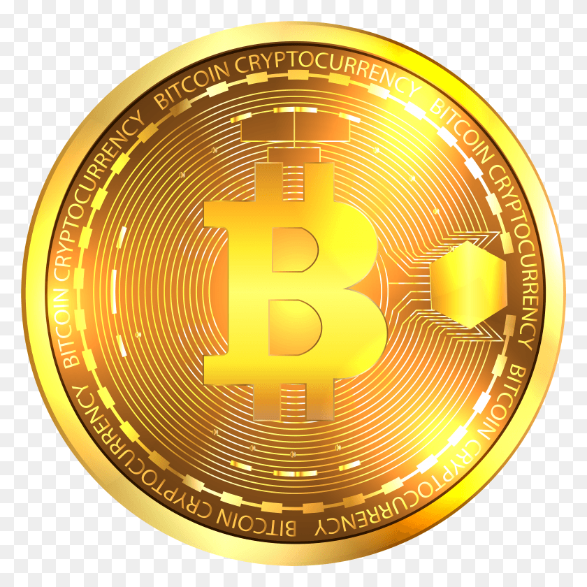 4909x4909 High Quality Bitcoin HD PNG Download