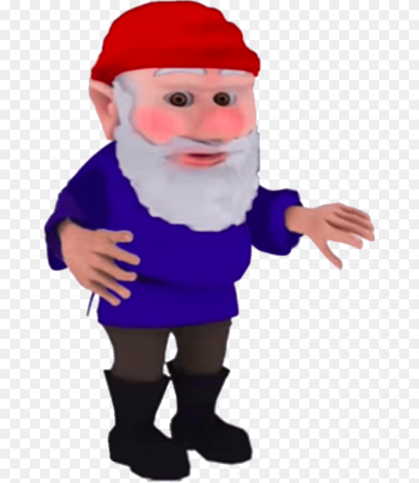 High Quality Gnome Blank Meme Template Gnome Meme, Baby, Person, Face, Head PNG