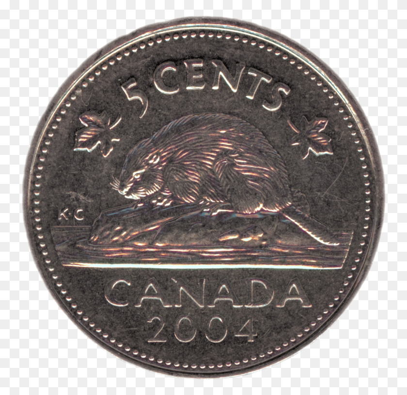 754x756 High Res Version Transparent 5 Cents, Nickel, Coin, Money HD PNG Download