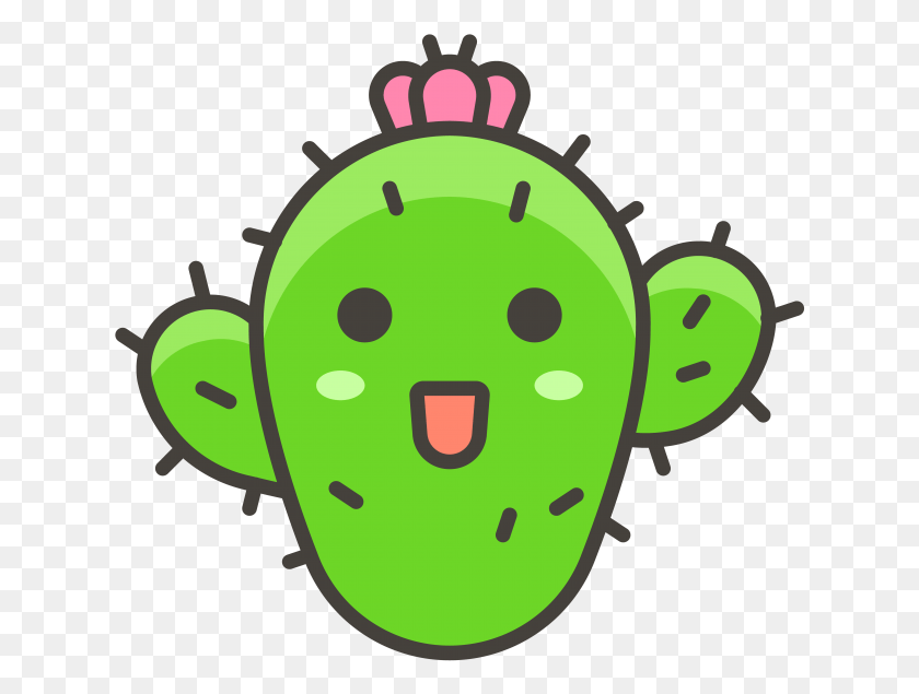 632x575 High Resolution Animated Moving Fruits, Plant, Cactus, Doodle HD PNG Download