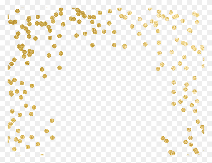 4800x3600 High Resolution Confetti Gold, Paper HD PNG Download