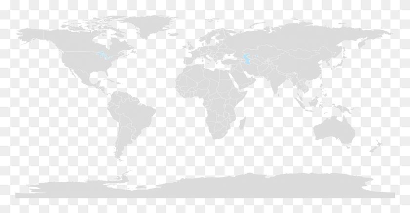 1381x669 High Resolution Vector World Map World Map Blank No Borders, Map, Diagram, Atlas HD PNG Download