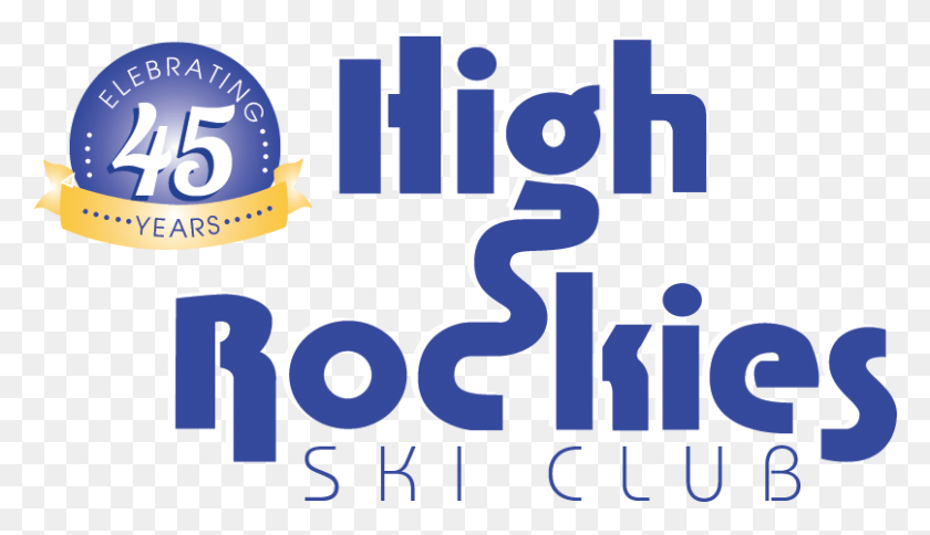 807x439 High Rockies Ski Club, Text, Clothing, Apparel HD PNG Download