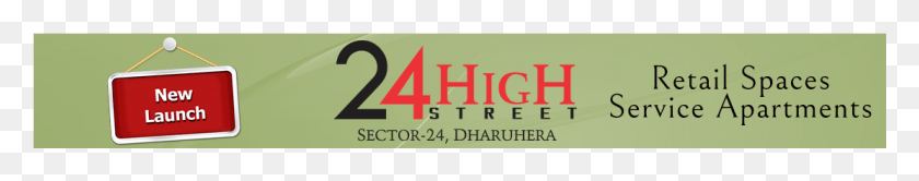 1111x151 High Street In Dharuhera Offers Premium Retail Spaces Calligraphy, Text, Label, Word HD PNG Download