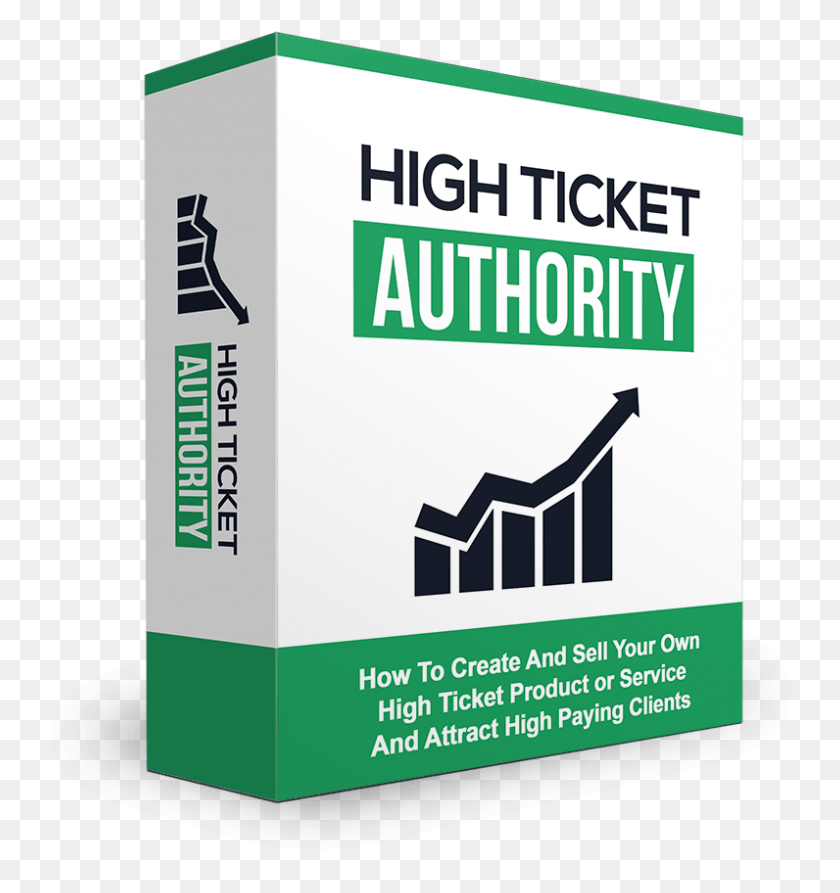 796x851 High Ticket Authority Gold Sign, Label, Text, Poster HD PNG Download