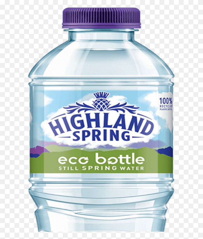 617x926 Highland Spring Launch New Eco Bottle Highland Spring Eco Bottle, Mineral Water, Beverage, Water Bottle HD PNG Download