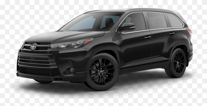 1587x758 Highlander 2019 Toyota Highlander Black, Car, Vehicle, Transportation HD PNG Download