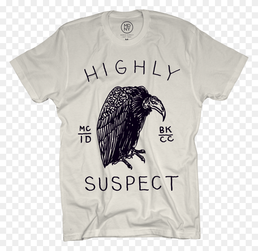 2244x2176 Highly Suspect Vulture Shirt, Clothing, Apparel, T-shirt HD PNG Download
