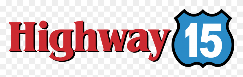 2190x581 Highway 15 Logo Transparent, Text, Alphabet, Word HD PNG Download