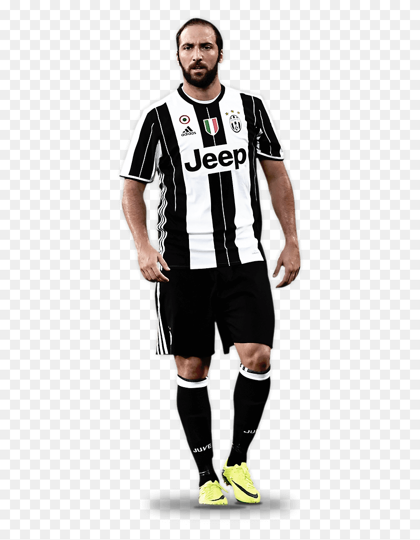 374x1021 Higuain Juventus Board Short, Shorts, Clothing, Person HD PNG Download