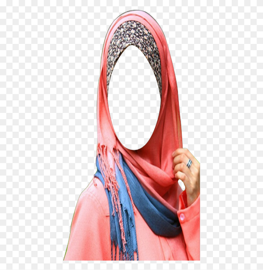 439x801 Hijab Editor Hijab Edit, Clothing, Apparel, Person HD PNG Download