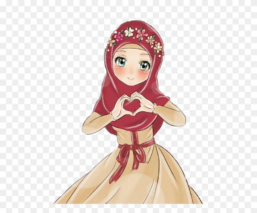 491x636 Hijabista Hijab My Malaysia Hijabgirl Muslimah Cool Cartoon, Clothing, Apparel, Person HD PNG Download