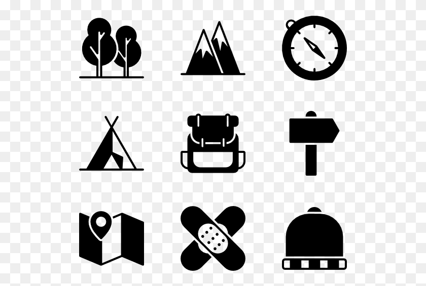 529x505 Hiking Circus Icon, Gray, World Of Warcraft HD PNG Download