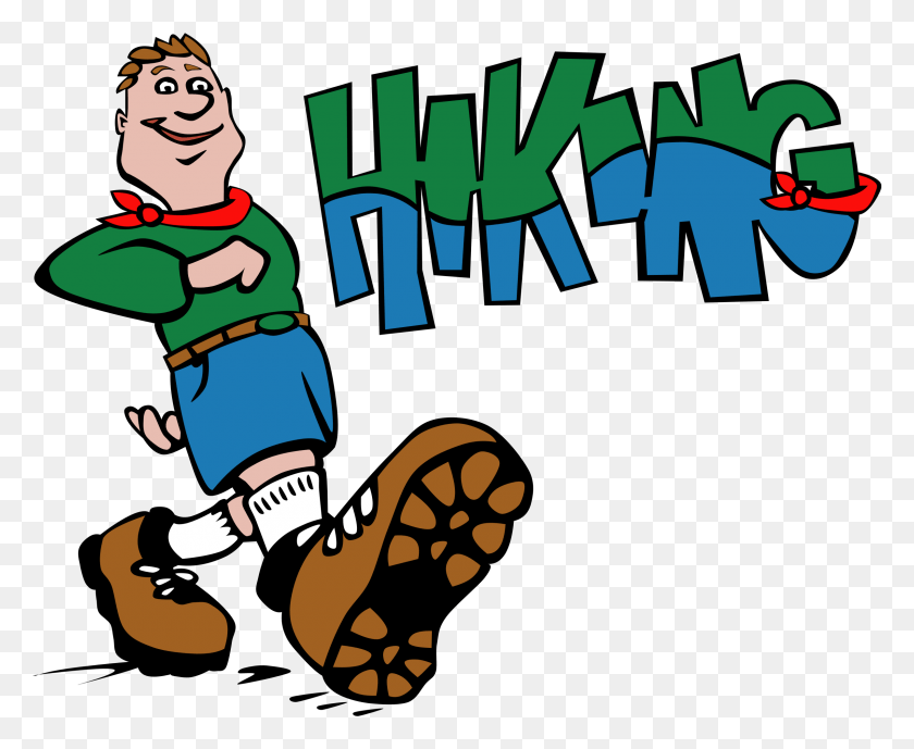 2400x1938 Hiking Clipart Walker Hiking Clipart Free, Person, Human, Poster HD PNG Download