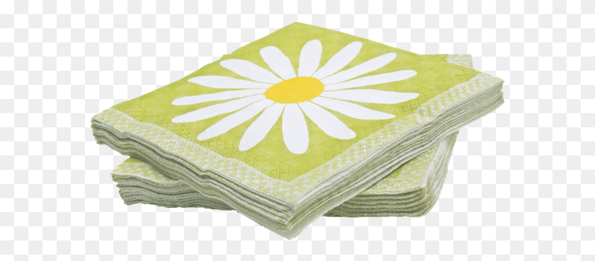 588x309 Hilda Hilda Napkin Daisy Lime, Bath Towel, Towel, Rug HD PNG Download