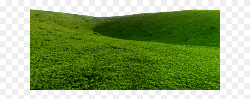 641x274 Hill Clipart Grass Mound Grass Hill Transparent, Nature, Field, Outdoors HD PNG Download