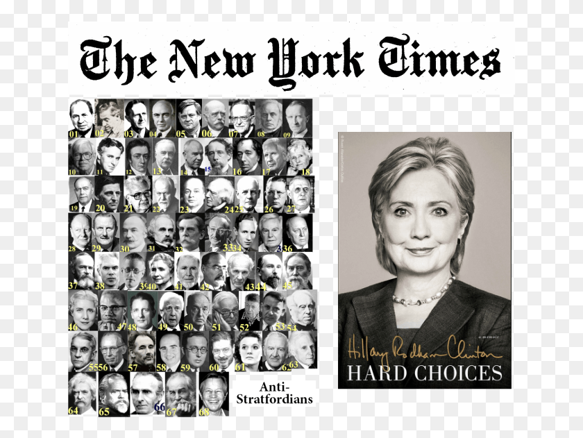 646x571 Hillary Clinton And The Shakespeare Authorship Question Hard Choices Hillary Clinton, Person, Human, Face HD PNG Download