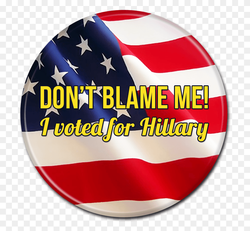 715x715 Hillary Clinton Button Flag Of The United States, Symbol, Logo, Trademark HD PNG Download