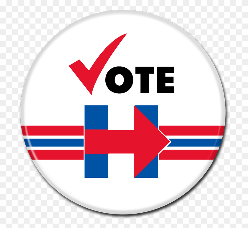 715x715 Descargar Png / Hillary Clinton Button, Campaña De Hillary Clinton, Primeros Auxilios, Texto, Logotipo Hd Png