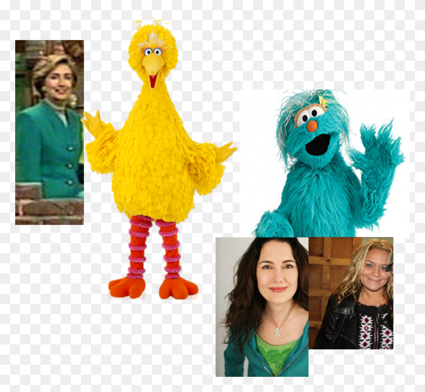 1079x988 Hillary Clinton Elmo Big Bird Personajes De Barrio Sésamo, Persona, Humano, Mascota Hd Png