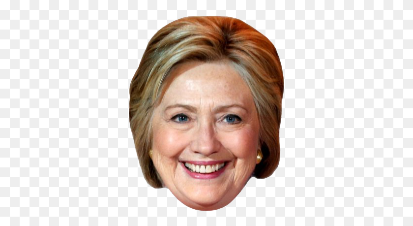 317x399 Hillary Clinton Face Trump Donors, Person, Human, Head HD PNG Download