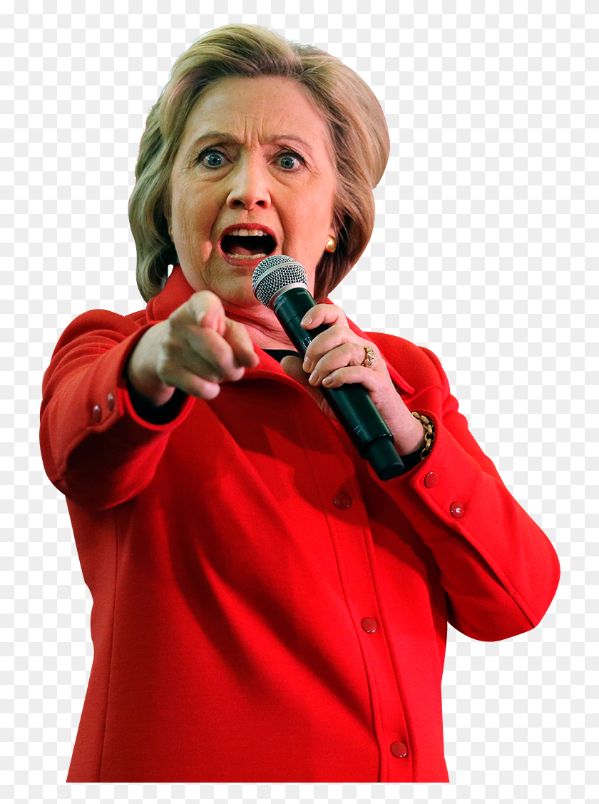732x1067 Hillary Clinton File, Person, Human, Microphone HD PNG Download