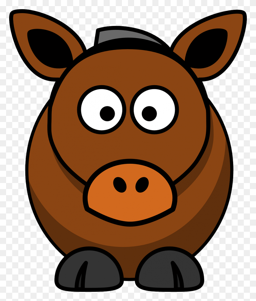 1076x1280 Hillary Clinton39s Pets Cartoon Donkey Hi Clipart, Piggy Bank, Pig, Mammal HD PNG Download