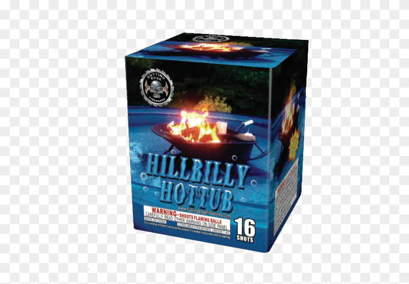 483x523 Hillbilly Hottub Box, Fire, Advertisement, Outdoors Descargar Hd Png