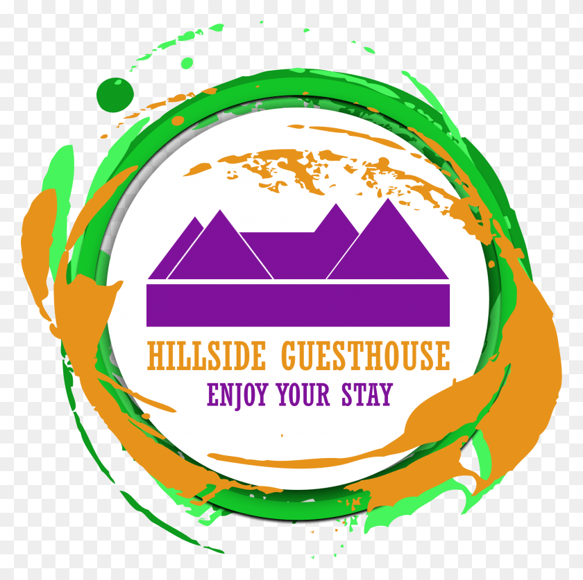1831x1825 Hillside Guesthouse Circle, Graphics, Label HD PNG Download