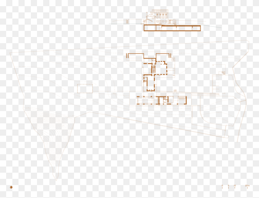 985x736 Hillside House Disegni Plan, Piano, Leisure Activities, Musical Instrument HD PNG Download