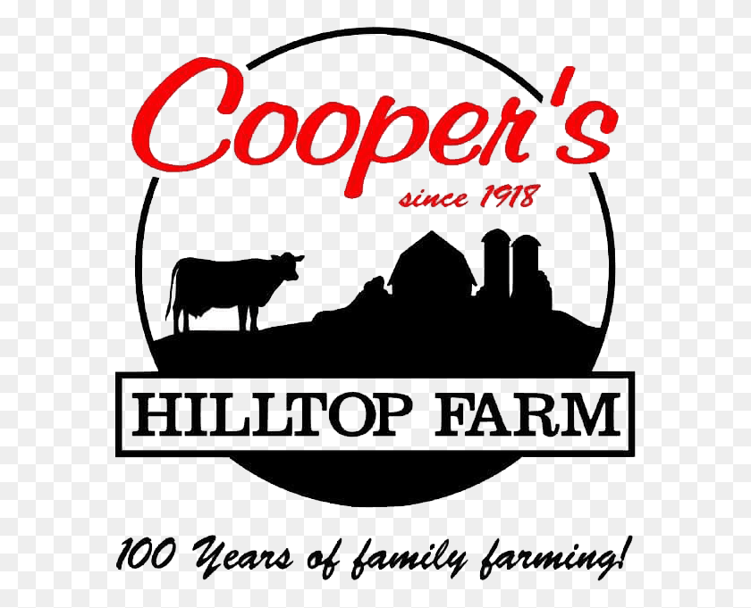 582x621 Hilltop Farm Logo, Text, Alphabet, Advertisement HD PNG Download