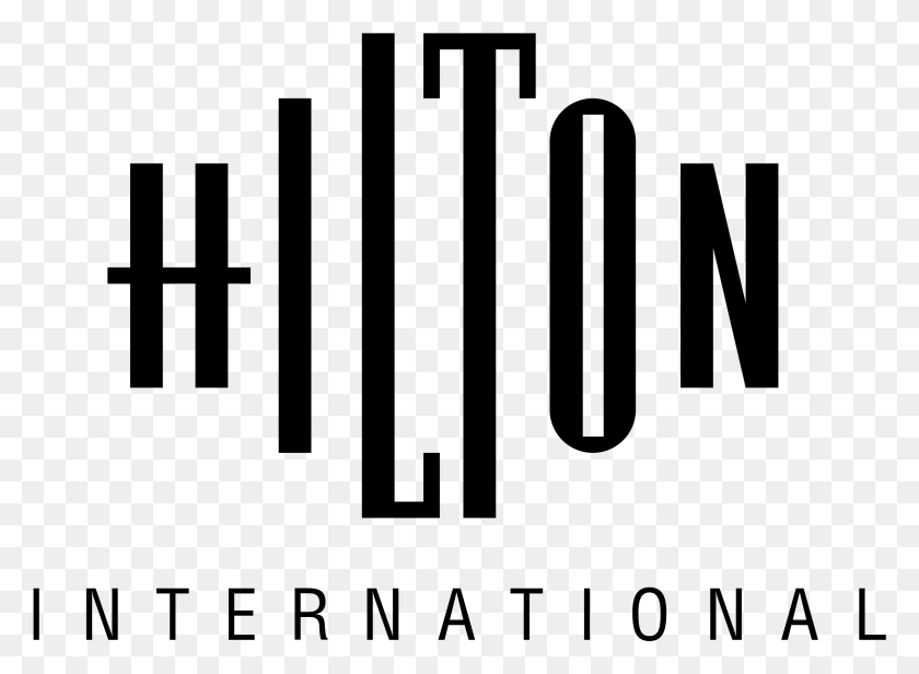 2332x1664 Hilton International Logo Transparent Hilton International Hotel Logo, Gray, World Of Warcraft HD PNG Download