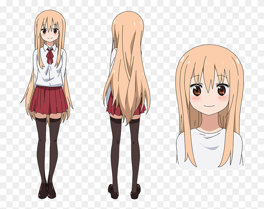 713x605 Himouto Umaru Chan Anime Girl Characters Full Body, Skirt, Clothing, Apparel HD PNG Download