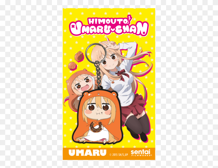 359x588 Himouto Umaru Chan Donut Pvc Keychain Himouto Umaru Chan Fanart, Poster, Advertisement, Person HD PNG Download