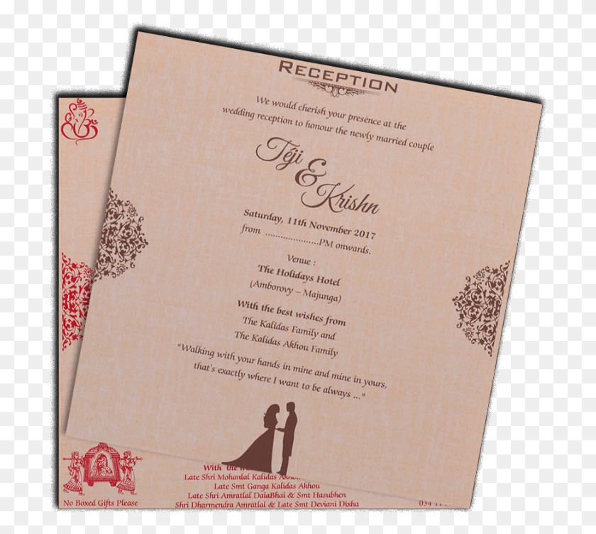 700x692 Hindu Wedding Cards Chalene Johnson, Book, Text, Person HD PNG Download