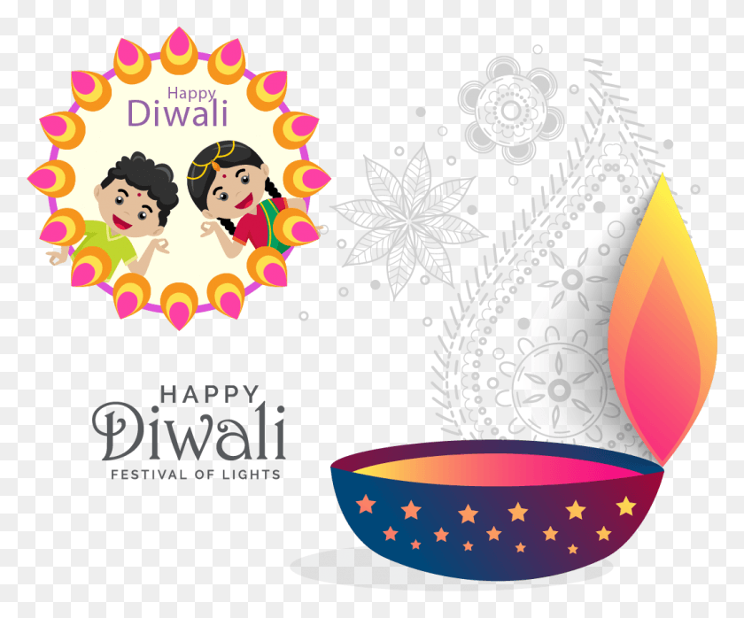 1055x863 Hindus Interpret The Diwali Story Based Upon Where High Resolution Happy Diwali, Bowl, Label, Text HD PNG Download