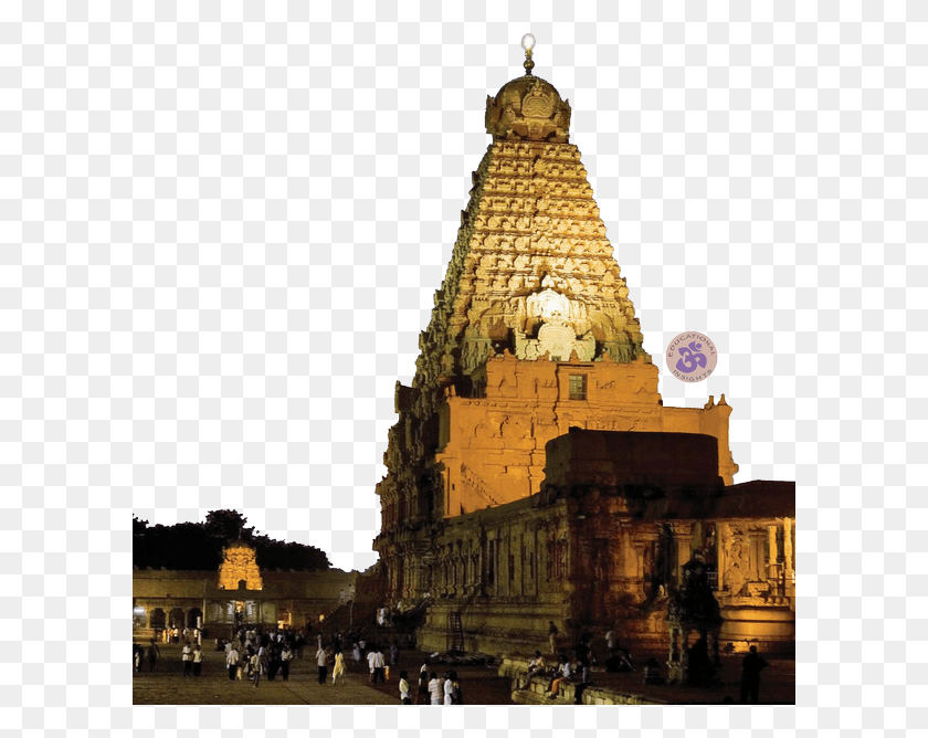 600x608 Hindus Temple Pics Brihadeeswarar Temple, Architecture, Building, Downtown HD PNG Download