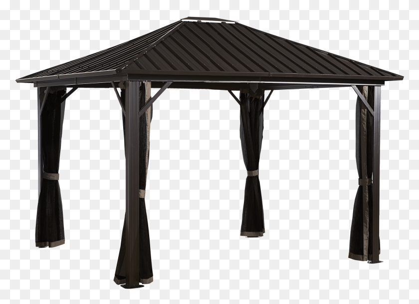1621x1142 Hip Charcoal Steel Roof Patios, Gazebo, Canopy HD PNG Download