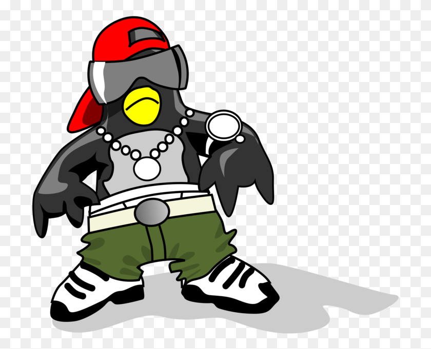 717x621 Hip Hop Music Hip Hop Dance Graffiti Penguin Gangster, Fireman, Ninja HD PNG Download