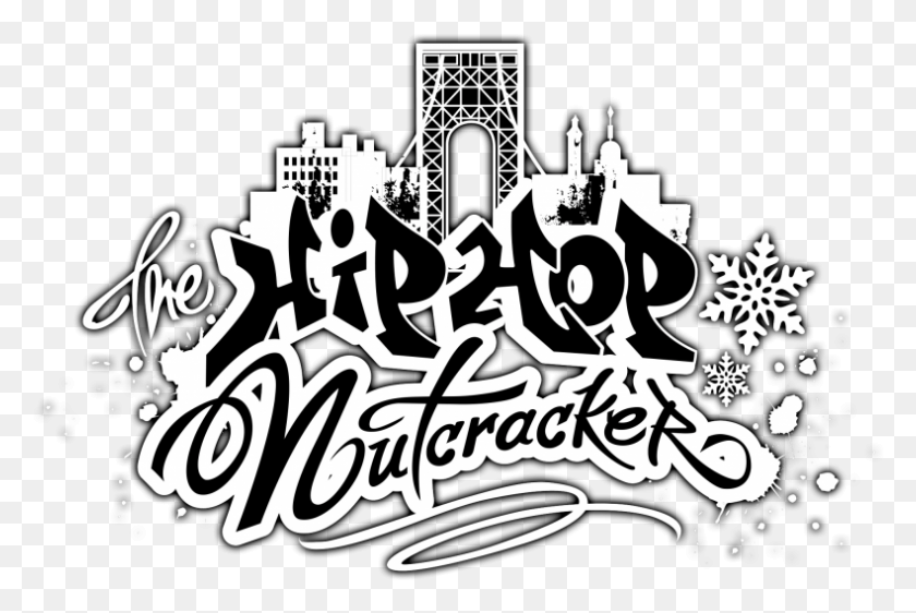 790x509 Hip Hop Nutcracker Hip Hop Nutcracker Logo, Text, Doodle HD PNG Download