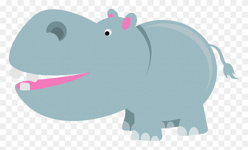 2269x1312 Hippopotamus Clipart Purple Hippo Hippo Cartoon, Rug, Mammal, Animal HD PNG Download
